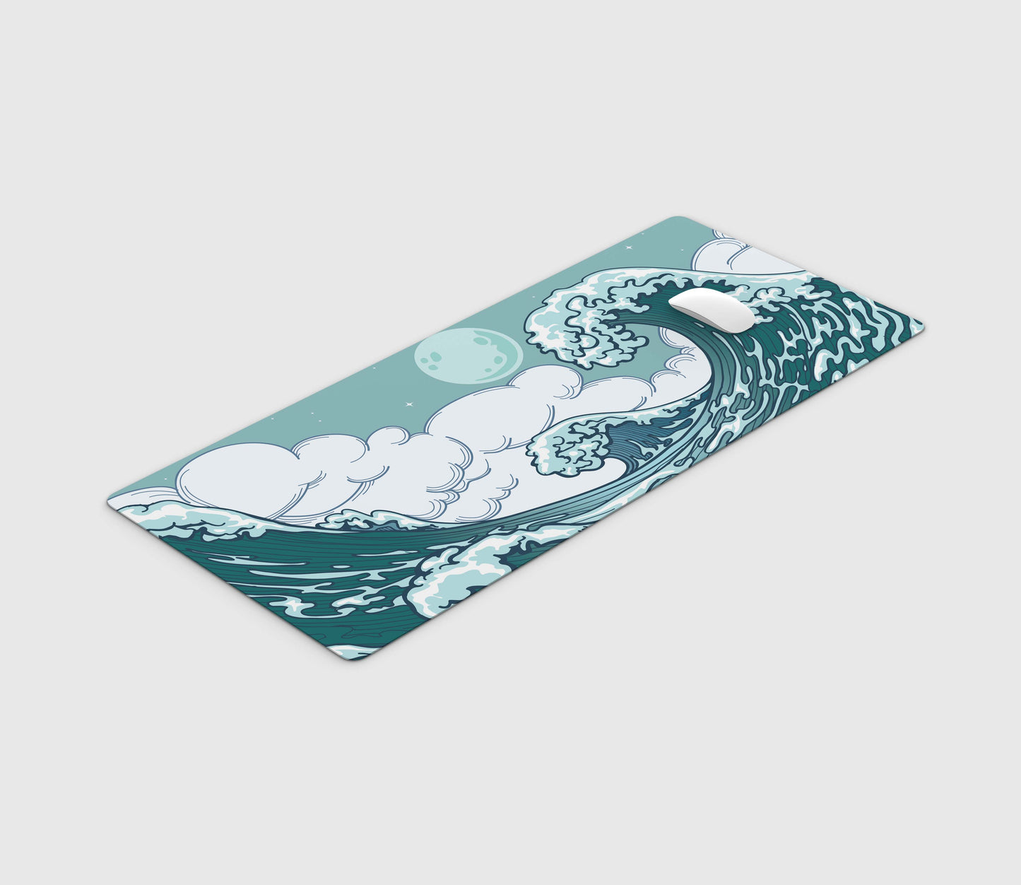 Green Sea Waves