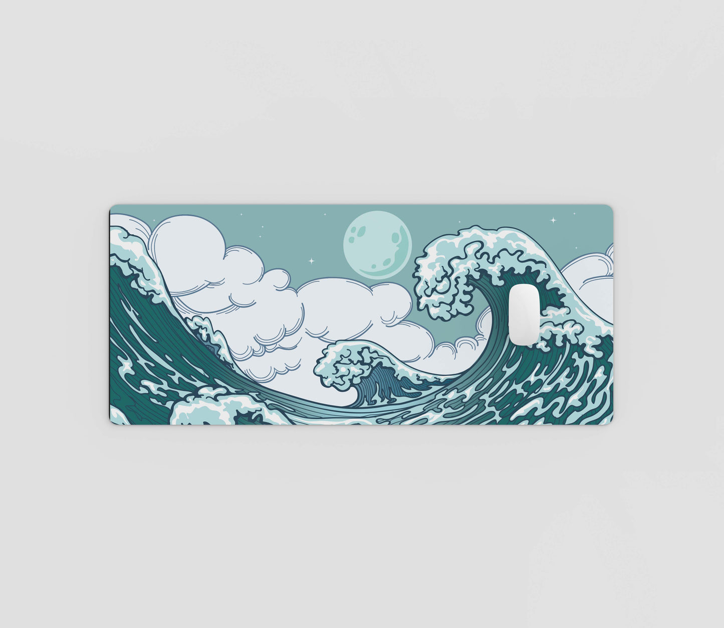 Green Sea Waves